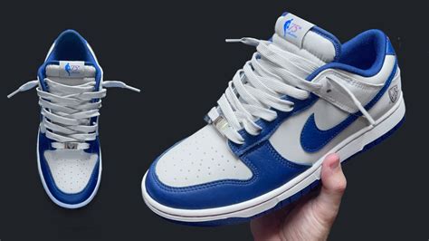 nike dunk 1 low lacing